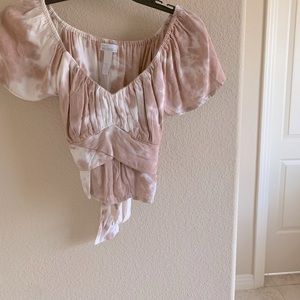 West of Melrose tie back top